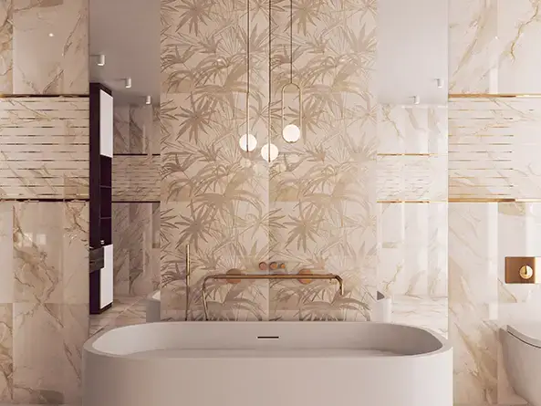 Интерьер Керлайф Calacatta gold