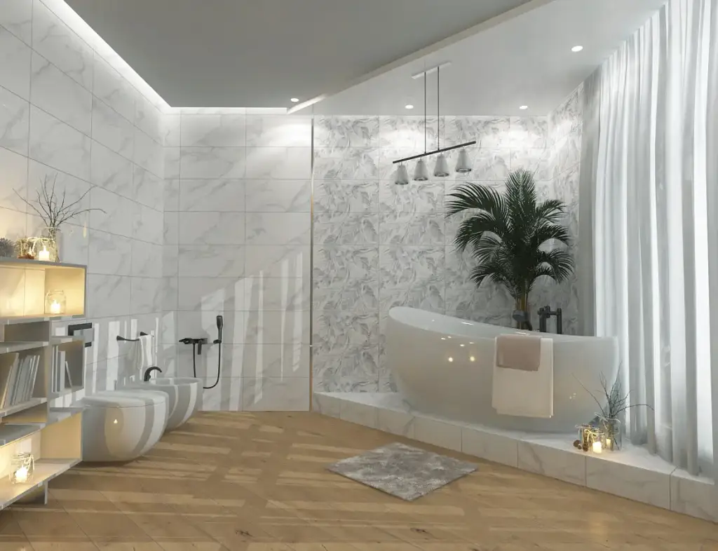 Интерьер Керлайф Calacatta bianco - 2