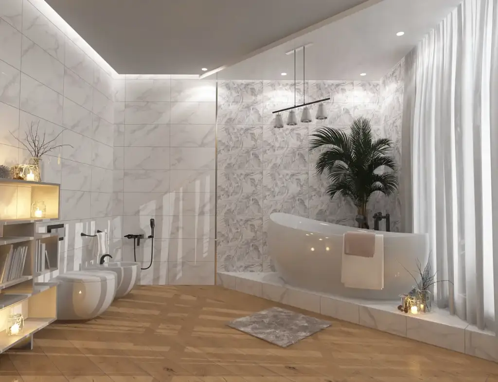 Интерьер Керлайф Calacatta bianco - 10