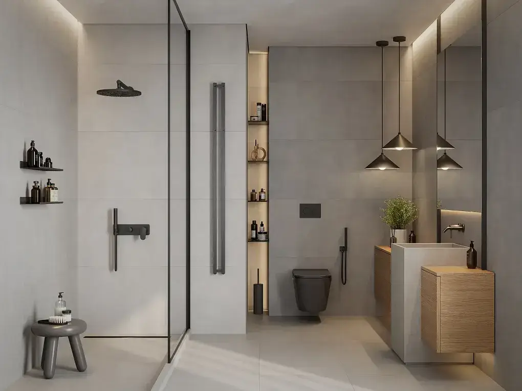 Интерьер Gracia Ceramica Beton