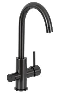Cмеситель для кухни Remer X Style N792DWCFP, черный брашированный хром