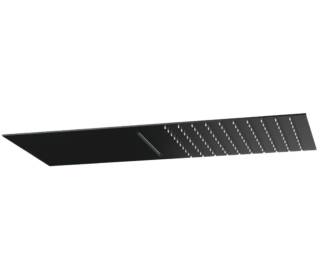 Верхний душ настенный 50x25 см Remer 350UFCANOX, черный матовый