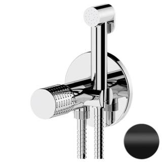 Гигиенический душ со смесителем Remer Celebrity CEC65WNO, черный матовый