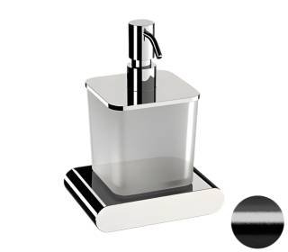 Дозатор Remer Lounge LN13СFP, черный брашированный хром
