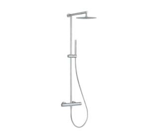Душевая система Remer X Style INOX SSX37UFM25, нержавеющая сталь