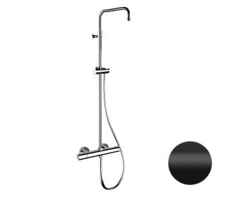 Душевая система термостатическая Remer Elegance EQ32ASSDNO, черный матовый
