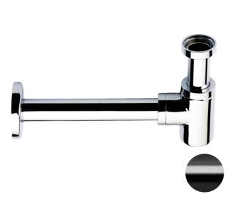 Сифон 1”1/4 Remer 958BCFP, черный брашированный хром
