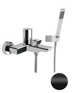 Смеситель для ванны Remer Edge EG502NO, черный матовый