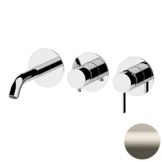 Смеситель для ванны Remer Metrica MC54D2PXV, сталь