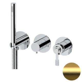 Смеситель для душа Remer Atelier AL97D3PWBBG, золото брашированное