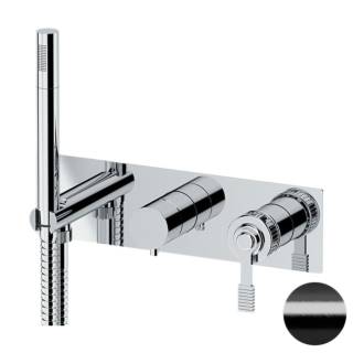 Смеситель для душа Remer Atelier AL97D3WBCFP, черный брашированный хром