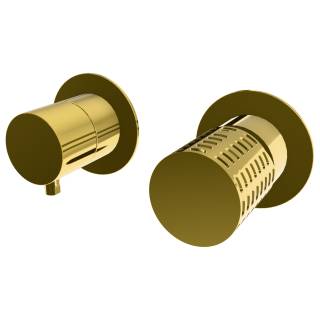 Смеситель для душа Remer Celebrity CEC92ZPWBDO, золото глянцевое