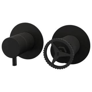 Смеситель для душа Remer Chrono CH92ZPNO, черный матовый