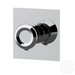Смеситель для душа Remer Element ET30QBO, белый матовый