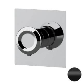 Смеситель для душа Remer Element ET30QNO, черный матовый
