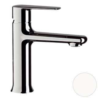Смеситель для раковины Remer Vanity V12BO, белый матовый