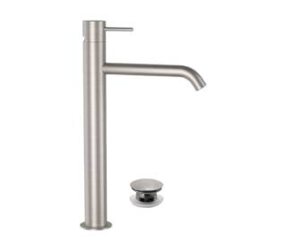 Смеситель для раковины Remer X Style INOX SSX10LXLB, нержавеющая сталь