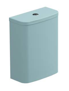 Бачок для напольного унитаза с механизмом смыва GSG Ceramic Design Like LKCIMBL037 + ACS82, Ice Matt