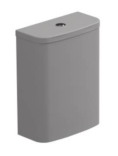 Бачок для напольного унитаза с механизмом смыва GSG Ceramic Design Like LKCIMBL038 + ACS82, Fumo Matt