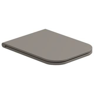 Крышка с сиденьем для подвесного унитаза с микролифтом GSG Ceramic Design Brio BRCOPRSLTICR030, Cashmere Matt