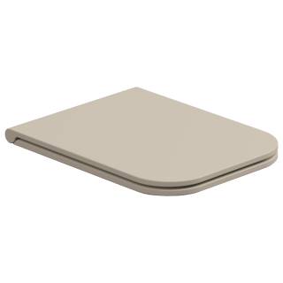 Крышка с сиденьем для подвесного унитаза с микролифтом GSG Ceramic Design Brio BRCOPRSLTICR034, Sabbia Matt