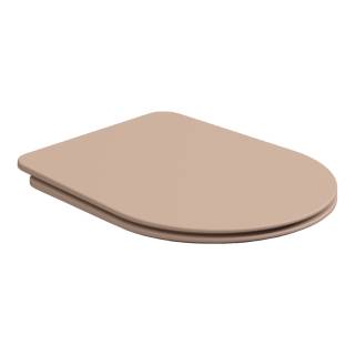 Крышка с сиденьем для подвесного унитаза с микролифтом GSG Ceramic Design Hit! HICOPRSLTICR032, Cipria Matt