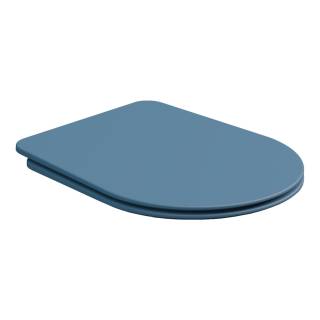 Крышка с сиденьем для подвесного унитаза с микролифтом GSG Ceramic Design Hit! HICOPRSLTICR027, Denim Matt