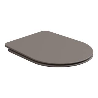 Крышка с сиденьем для подвесного унитаза с микролифтом GSG Ceramic Design Hit! HICOPRSLTICR029, Tortora Matt