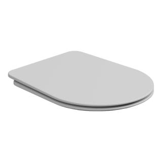 Крышка с сиденьем для подвесного унитаза с микролифтом GSG Ceramic Design Hit! HICOPRSLTICRCN000, белый глянцевый