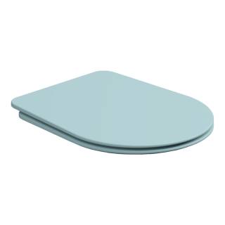 Крышка с сиденьем для подвесного унитаза с микролифтом GSG Ceramic Design Hit! HICOPRSLTICR037, Ice Matt