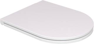 Крышка с сиденьем для подвесного унитаза с микролифтом GSG Ceramic Design Like LKCOPRSLTICR000, белый глянцевый