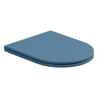 Крышка с сиденьем для подвесного унитаза с микролифтом GSG Ceramic Design Like LKCOPRSLTICR027, Denim Matt