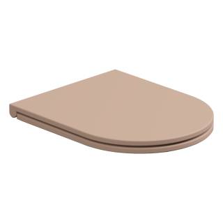 Крышка с сиденьем для подвесного унитаза с микролифтом GSG Ceramic Design Like LKCOPRSLTICR032, Cipria Matt