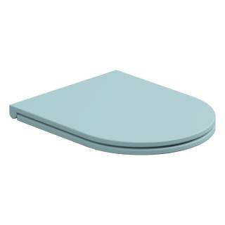 Крышка с сиденьем для подвесного унитаза с микролифтом GSG Ceramic Design Like LKCOPRSLTICR037, Ice Matt