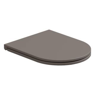 Крышка с сиденьем для подвесного унитаза с микролифтом GSG Ceramic Design Like LKCOPRSLTICR029, Tortora Matt