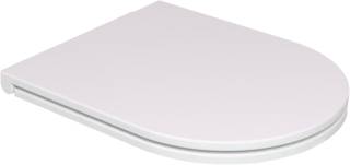 Крышка с сиденьем для подвесного унитаза с микролифтом GSG Ceramic Design Like LKCOPRSLTICRCN001, белый матовый