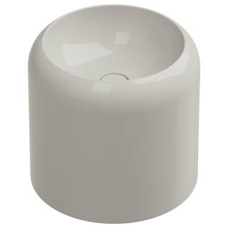 Раковина накладная 42 см GSG Ceramic Design Petra PELAVSECOLFS013, пергамон глянцевый