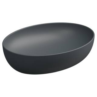 Раковина накладная 55x42 см GSG Ceramic Design Easy EALAVOV55028, Ebano Matt