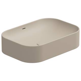 Раковина накладная 60x42 см GSG Ceramic Design Easy EALAVTP60034, Sabbia Matt
