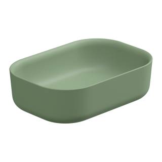 Раковина накладная 60x42 см GSG Ceramic Design Hit! HILAVRE60031, Salvia Matt