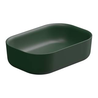 Раковина накладная 60x42 см GSG Ceramic Design Hit! HILAVRE60036, Smeraldo Matt