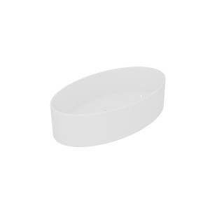 Раковина накладная 60х34 см GSG Ceramic Design Like LKLAVFSBF60000, белый глянцевый