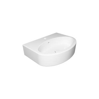Раковина подвесная 60х44 см GSG Ceramic Design Like LKLAVBW60000, белый глянцевый