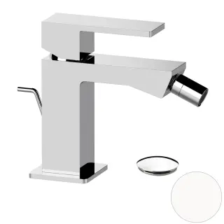Смеситель для биде Mariani Rebel A37493RE12, белый матовый