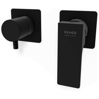 Смеситель для душа Remer Absolute AU93ZPWBNO, черный матовый
