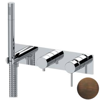 Смеситель для душа Remer X Style X97D2WBBR, бронза масляная