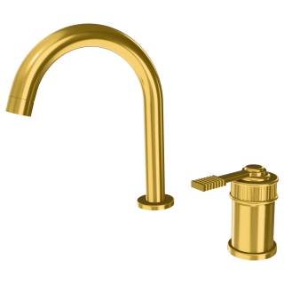 Смеситель для раковины Remer Atelier AL57BG, золото брашированное