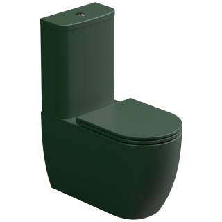Чаша напольного унитаза GSG Ceramic Design Like LKMBL036P, Smeraldo Matt