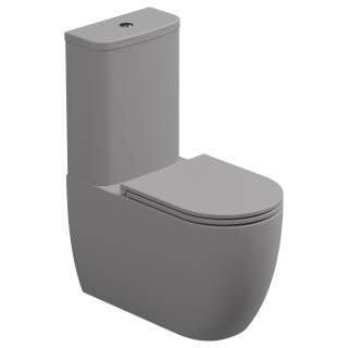 Чаша напольного унитаза GSG Ceramic Design Like LKMBL038P, Fumo Matt