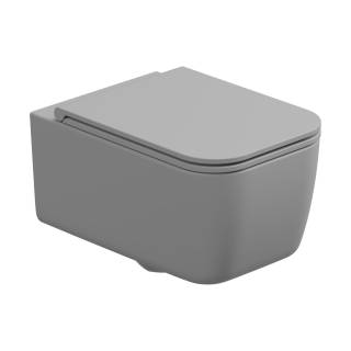 Чаша подвесного унитаза GSG Ceramic Design Brio BRWCSO033, Perla Matt